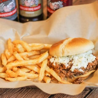 Chopped Pork BBQ Sandwich