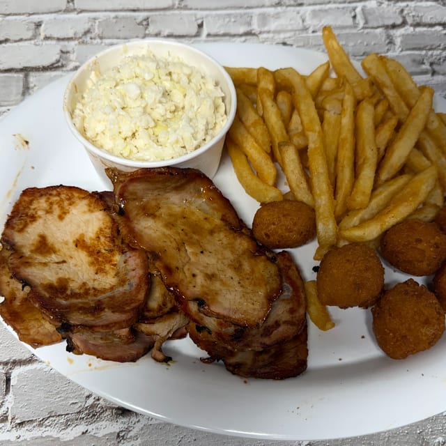 Roasted Sliced Pork.