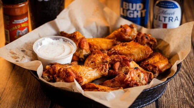 Smoked Chicken Wings.