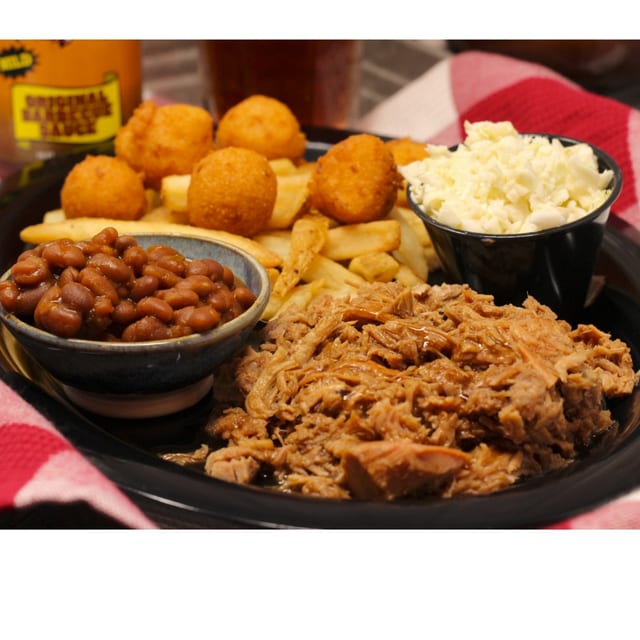 Chopped Pork BBQ.